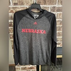 Adidas Nebraska Cornhuskers Longsleeve Hoodie